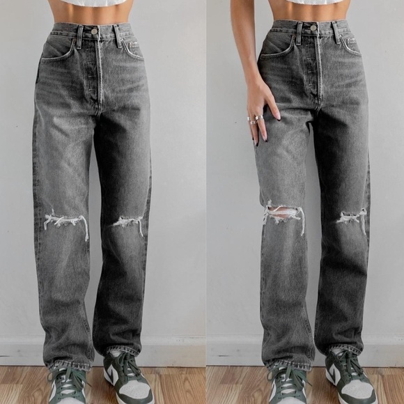 AGOLDE 90’ Mid Rise Loose Jean - Picture 1 of 7